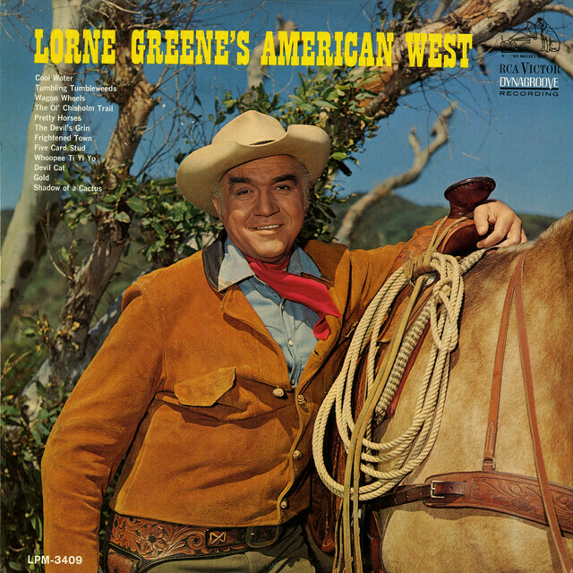 Cover of the Spotify 'album' - Lorne Greene's American West